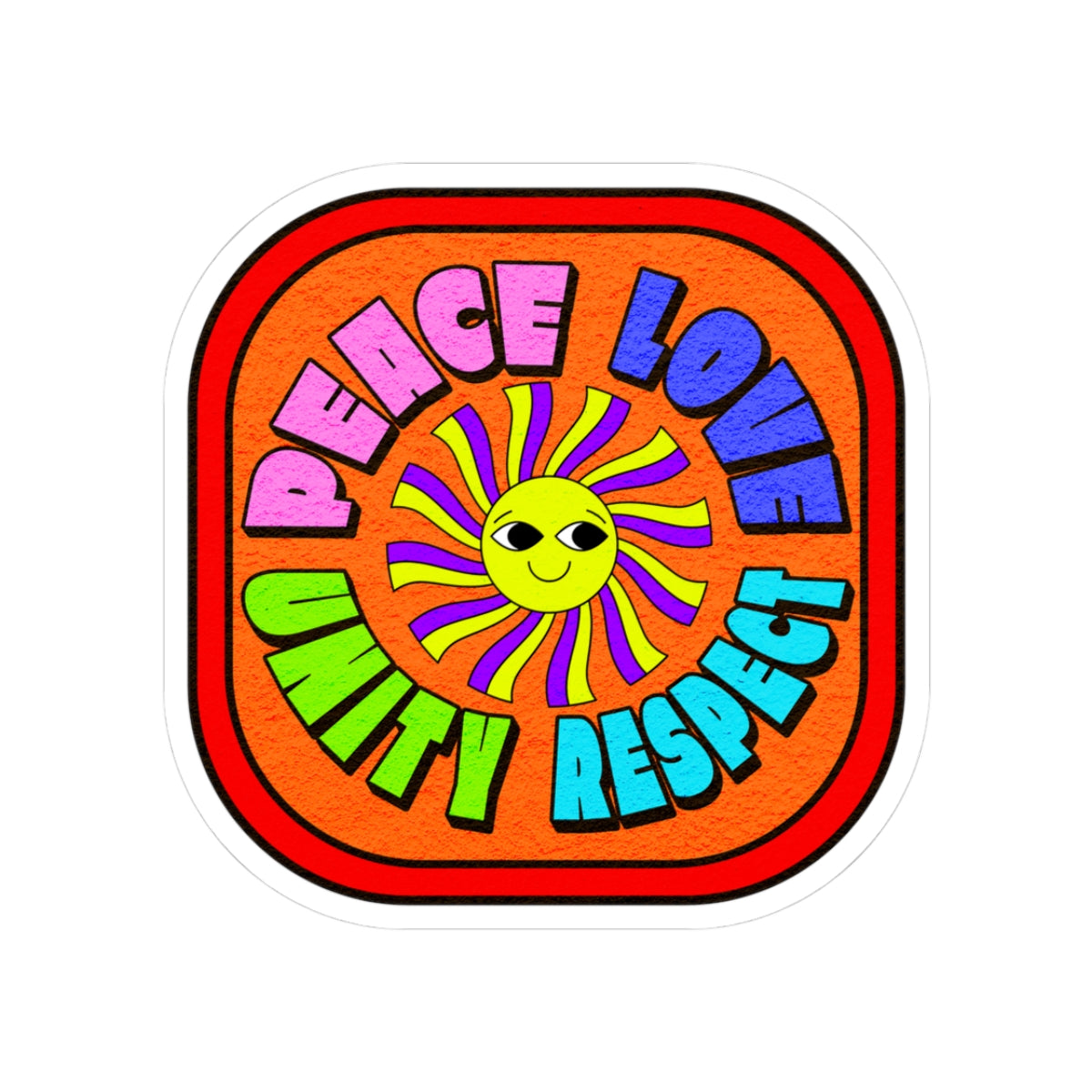 "PLUR" Sticker