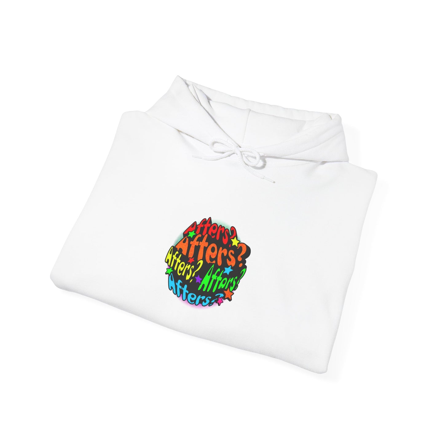 "Afters?" Rainbow Hoodie