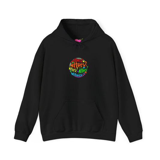 "Afters?" Rainbow Hoodie