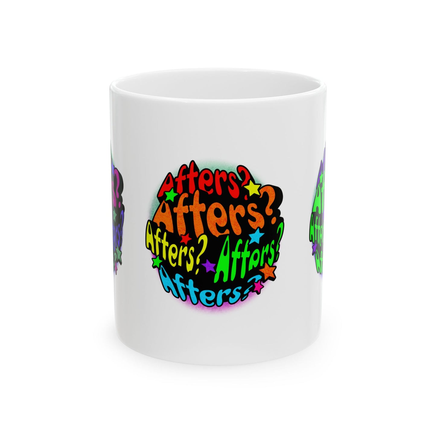 "Afters?" Tri-Colored Mug