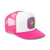 Peace Love and Wubz Pink Trucker Hat