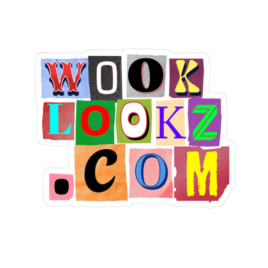 "wooklookz.com" Sticker
