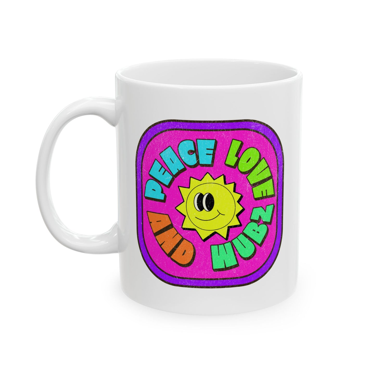 "Peace Love and Wubz x PLUR" Mug