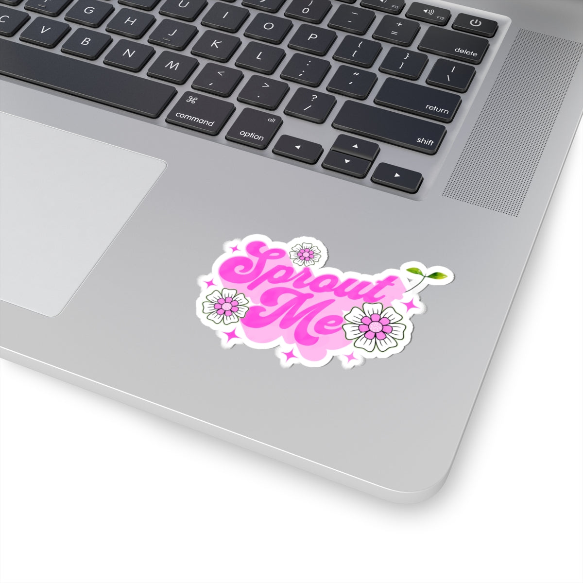 "Sprout Me" Pink Sticker