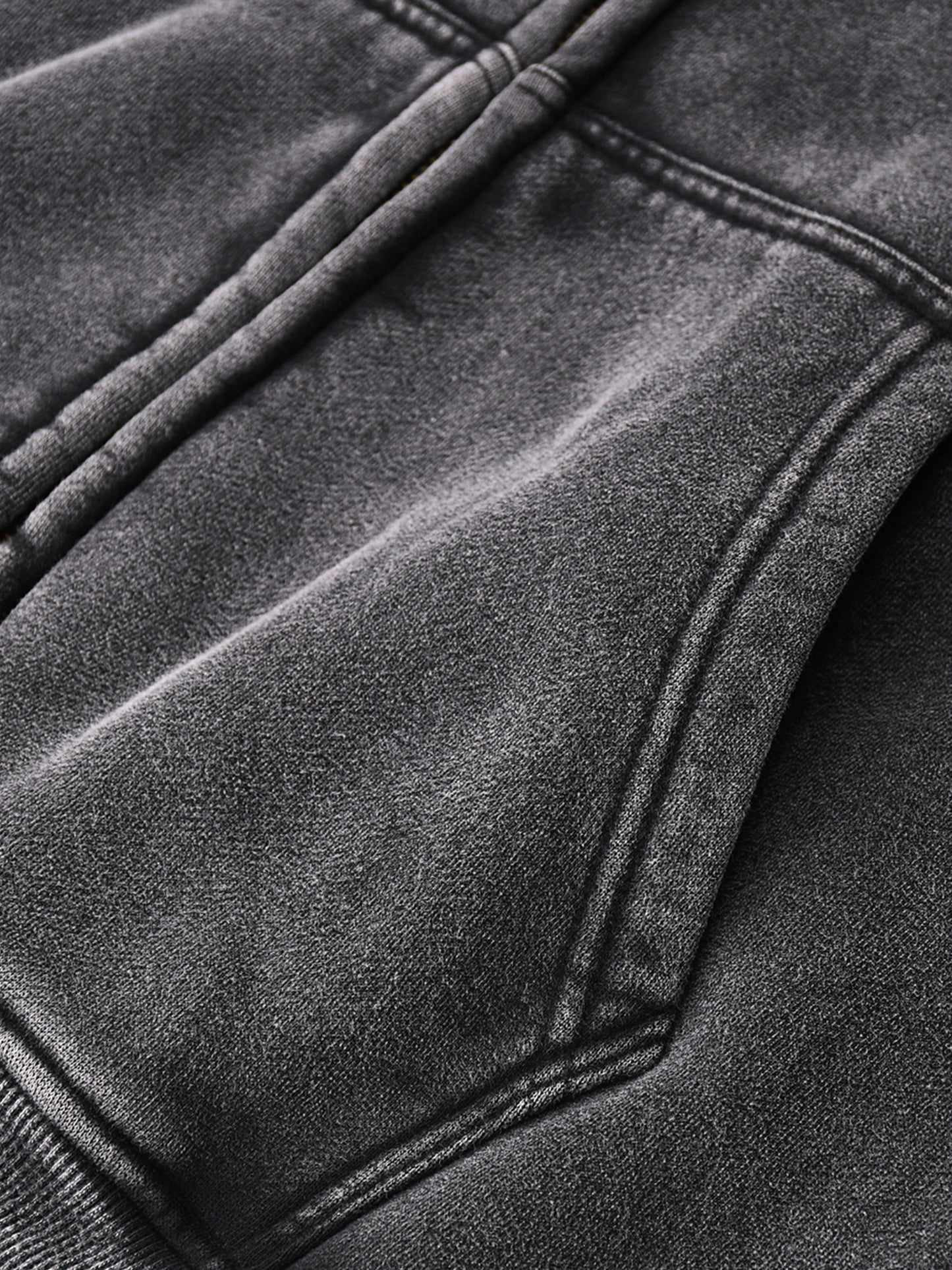 'Afters?' Blue Zip Washed Hoodie